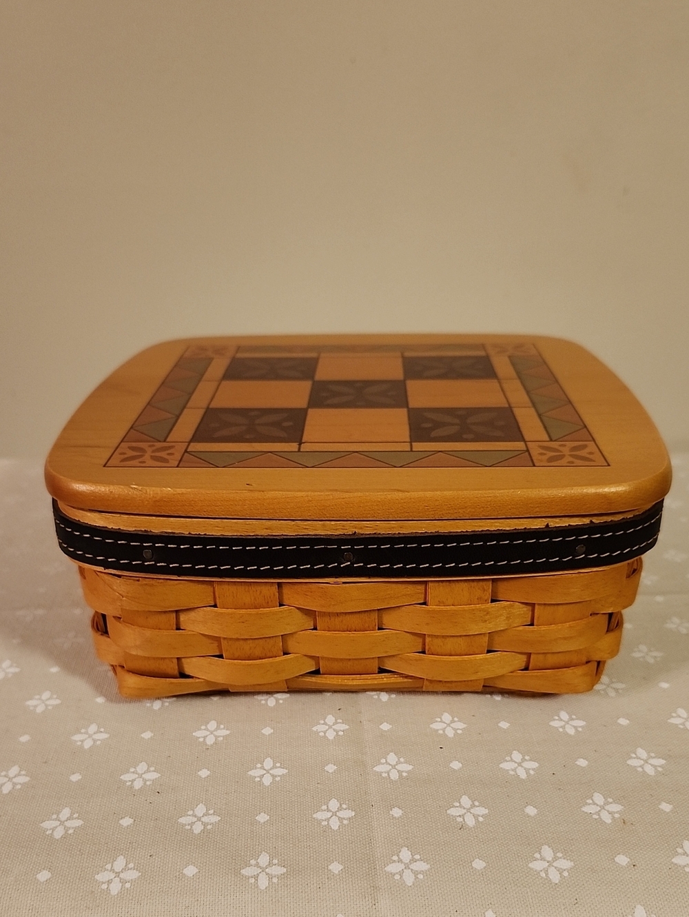Longaberger Father's Day Tic Tac Toe Basket